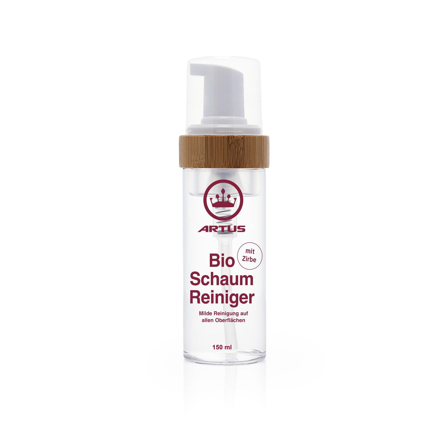 ARTUS Bio Schaum Reiniger mild mit Zirbe 150ml